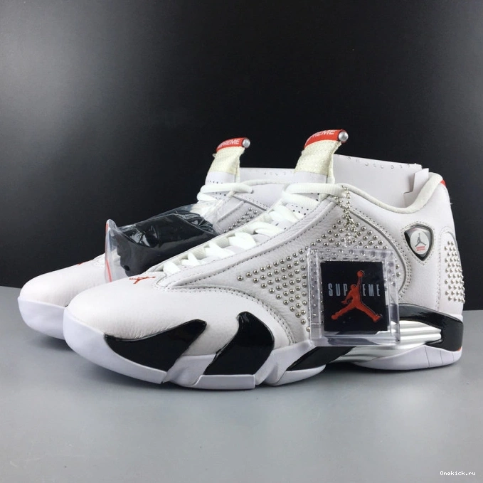 One Kick White BV7630-106 Air Jordan 14 Retro 0804